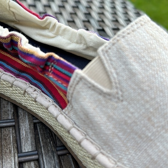 Nwot SPERRY TOP-SIDER Women's Laurel Reef Espadrille - Oatmeal/Caribbean Stripe - Picture 15 of 16